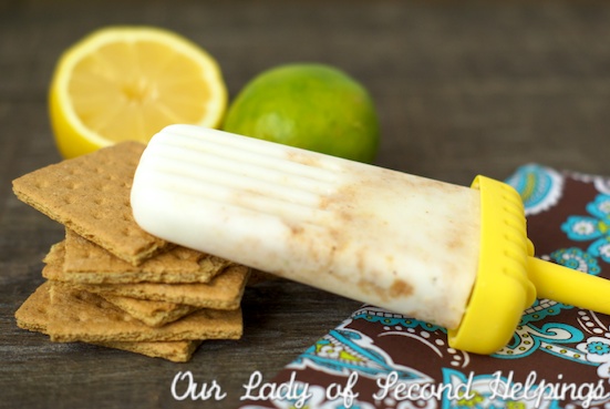 Lemon-Lime Pie Creamsicles | Our Lady of Second Helpings