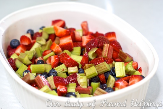 Oat & Graham topped Summer Berry Crumble | Our Lady of Second Helpings
