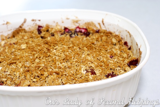Oat & Graham topped Summer Berry Crumble | Our Lady of Second Helpings