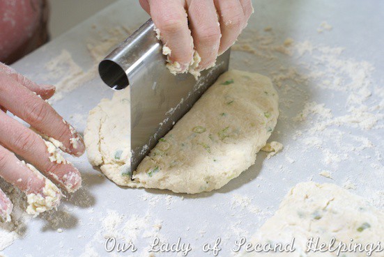 Scallion & Ricotta Scones | Our Lady of Second Helpings