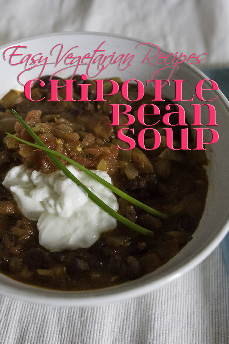 Chipotle Bean Soup - this one has a kick!