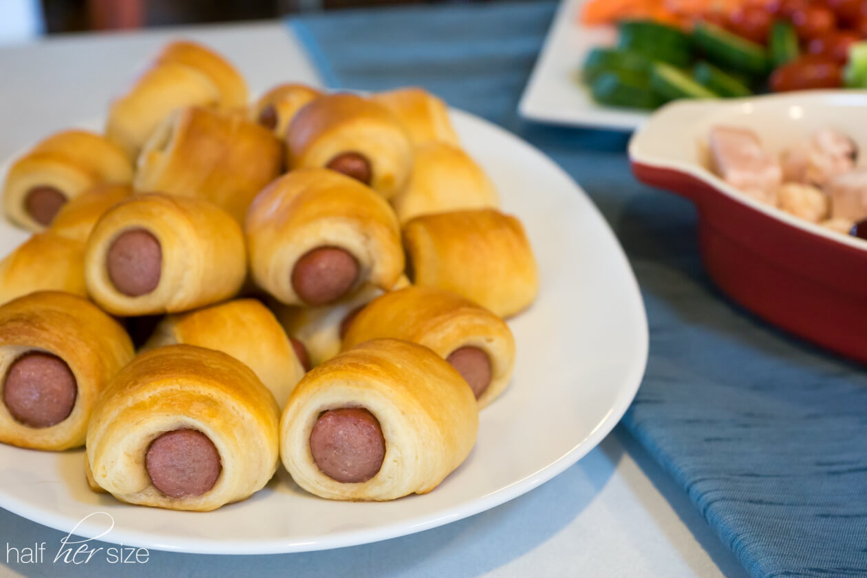 Amazing Reduced Calorie Pigs in a Blanket!