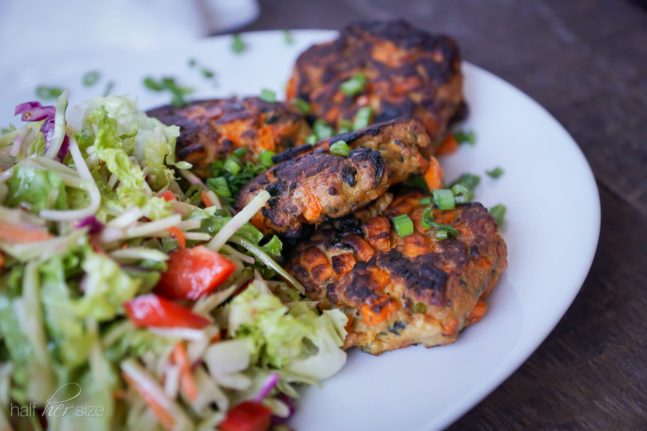Sweet and savory homemade chicken sausage patties are a fantastic make-ahead meal