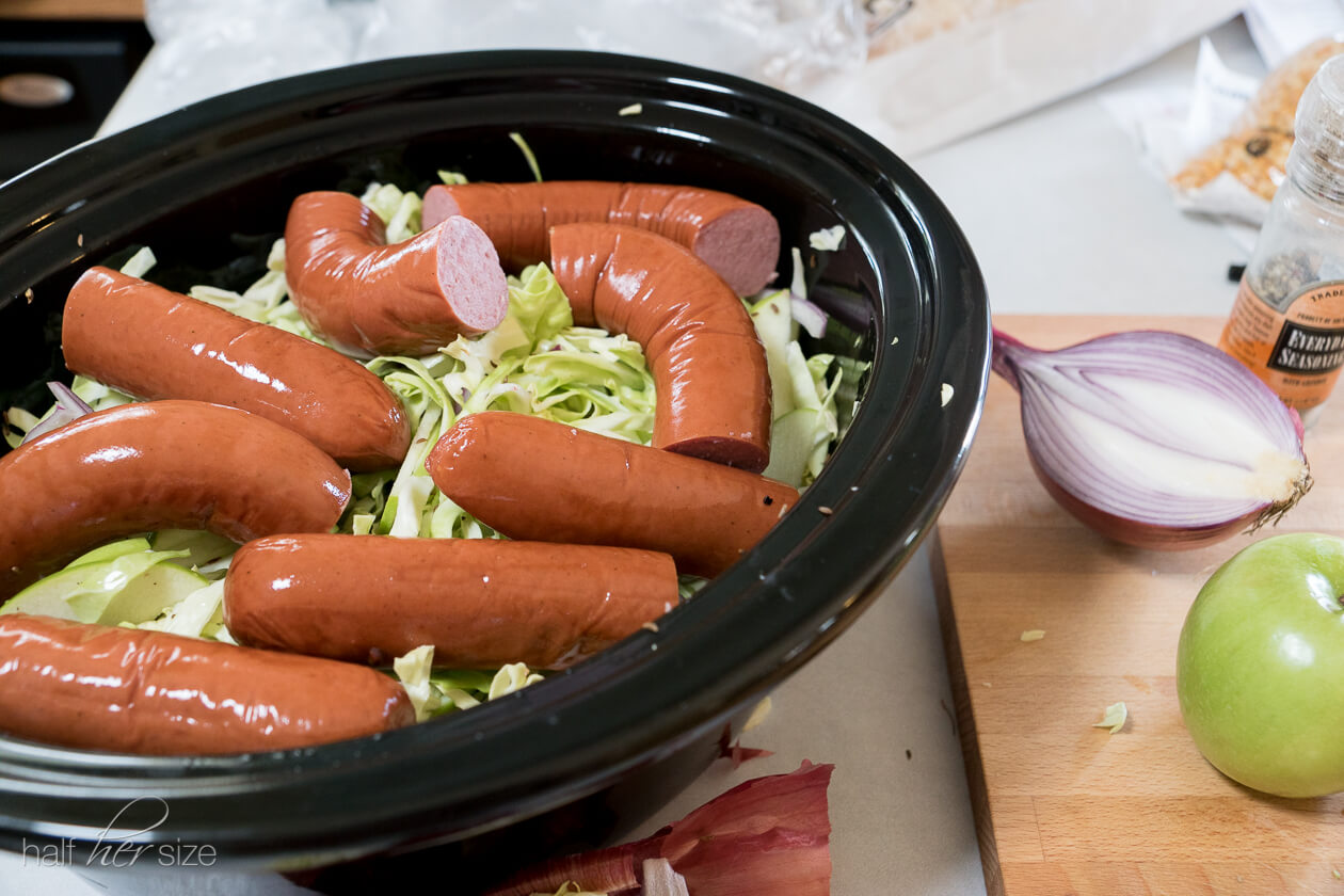 Crock Pot Recipes: Low Carb-Cabbage and Keilbasa