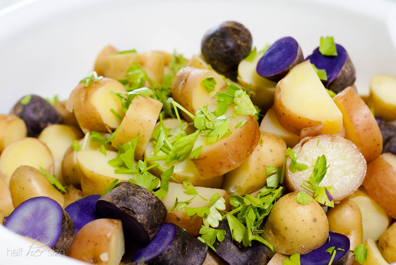 Rainbow Potato Salad Recipe