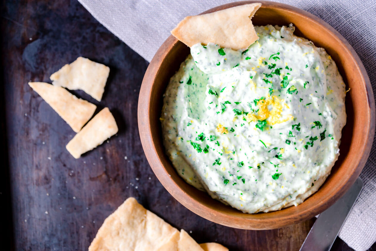 Whipped Goat Cheese spread